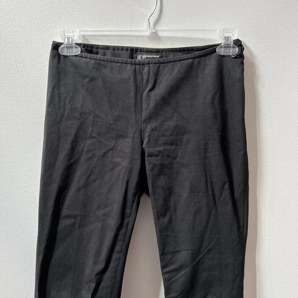 Vtg Y2K INC International Concepts Black Cotton Spandex Dress Pants Straight 4P - Picture 6 of 7